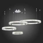 SL1622.103.04 Люстра подвесная ST-Luce Хром/Прозрачный LED 1*190W 4000K