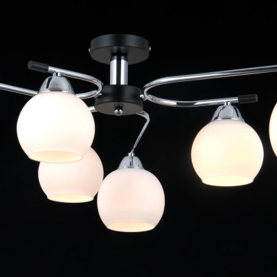 IL0638-6CSQ-24 CR BK LIBRA светильник потолочный ILLUMICO, E27х6