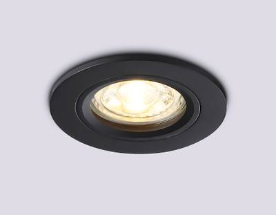 Светильник встраиваемый TN102451 BK черный GU5.3 D85*28