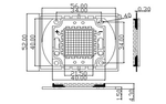 Мощный светодиод ARPL-50W-EPA-5060-WW (1750mA) (Arlight, -)