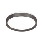 7627/CL PALE SN 122 Светильник пластик/белый/венге под дерево LED 30Вт 4000К D330 IP43 WOODI