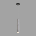 8357/1A SUSPENTIONI LN26 331 черный/серый, металл/цемент Подвес GU10 LED 5W 220V SHAMAREL