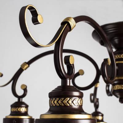 Потолочная люстра Arte Lamp GRAZIOSO A4577PL-5CK, 5хE27