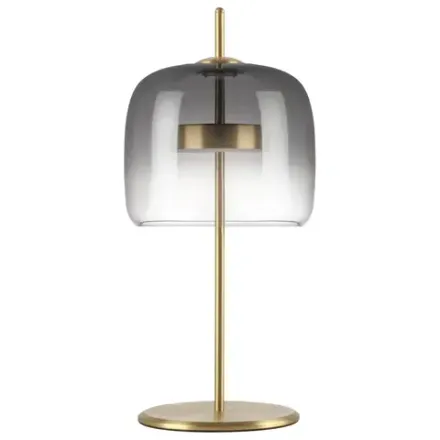 804918 Настольная лампа CUPOLA LED 9W 450LM ЗОЛОТО/ДЫМЧАТЫЙ 3000K Lightstar