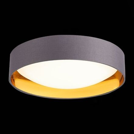 SLE201112-01 Светильник потолочный Серый, Золото/Белый LED 1*24W 4000K