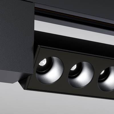 Трековый светильник Points Unity 3000K 10Вт 36°, TR010-1-10W3K-M-B. TM Maytoni