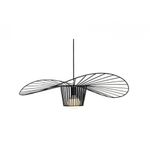 07696-80,19 Подвес Строу черный d80 h200 Е27 1*40W