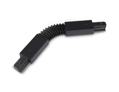 Коннектор гибкий для однофазного шинопровода Standard 220V GL7176 BK черный 285*35*20