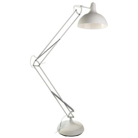 Торшер Arte Lamp GOLIATH A2487PN-1WH, 1хE27