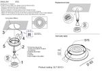Светильник встраиваемый Crystal Lux CLT 001C1 WH 1400/143