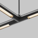 T-образный плоский коннектор для системы Shelf с вводом питания, CA015TC-P-B. TM Maytoni