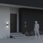 Настенный светильник (бра) Bowery GU10х2, IP54, O574WL-02GR. TM Maytoni