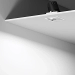 Потолочный светодиодный светильник Inline 10W 4000K белый/хром 25091/LED