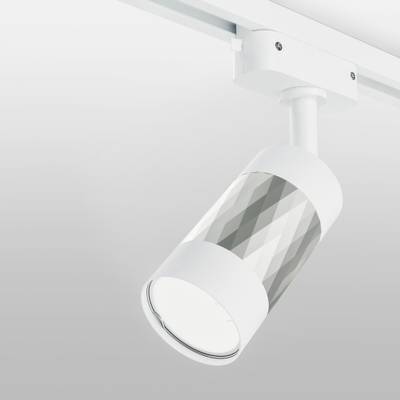 Basic System Трековый светильник GU10 Mizar Белый/серебро MRL 1007