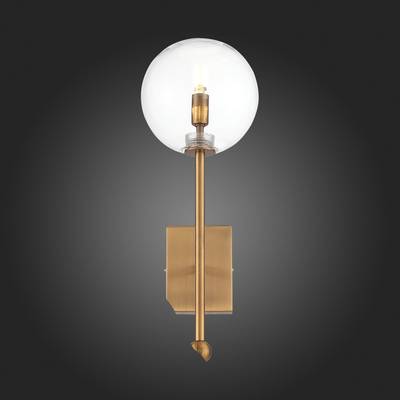 SL1205.301.01 Светильник настенный ST-Luce Латунь/Прозрачный G9 1*3W