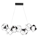 5087/32L L-VISION ODL25 293 черный хром/металл Люстра LED 32W 4000K 1900Лм TRELLIS
