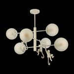 SLE115103-06 Люстра потолочная Белый/Белый E14 6*60W