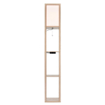 8091/1F COMFI LN26 459 дерево/белый, дерево/текстиль Торшер Е27 1*60W 220V PRACTIC