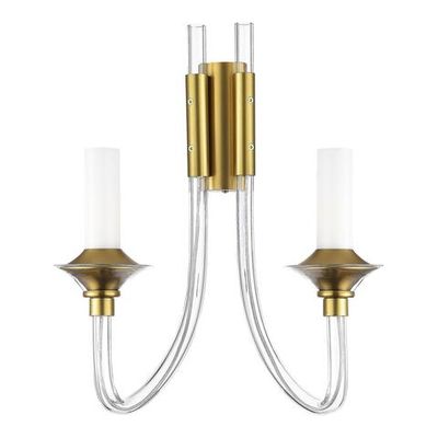 SL1241.201.02 Бра ST-Luce Латунь/Белый E14 2*40W