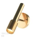 4237/1W HIGHTECH ODL21 381 золотист/металл Настенный св-ник выкл на плафоне IP20 LED GU10 max 10W MEHARI