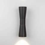 Tube double черный уличный настенный светодиодный светильник 1502 TECHNO LED