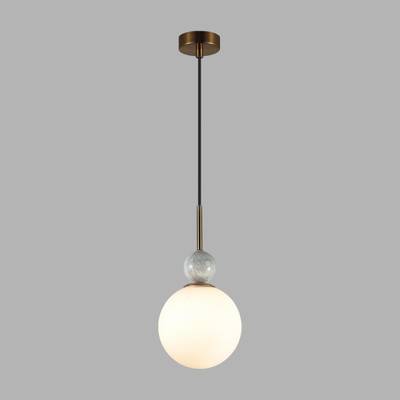 4359/1A MIDCENT ODL26 Подвесной светильник  белый/камень/металл IP20 E14 40W  220-240V LOLLA