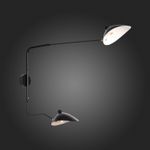 SL305.401.02 Светильник настенный ST-Luce Черный/Черный, Белый E27 2*60W