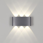 358460 STREET NT20 376 темно-серый Ландшафтный настенный светильник IP54 LED 4000K 6W 85-265V CALLE