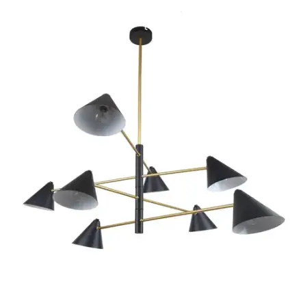 Потолочная люстра Trikoniya 3089-8P, 8*E14*40W. ТМ F-Promo