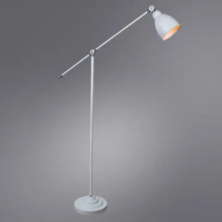 Торшер Arte Lamp BRACCIO A2054PN-1WH, 1хE27