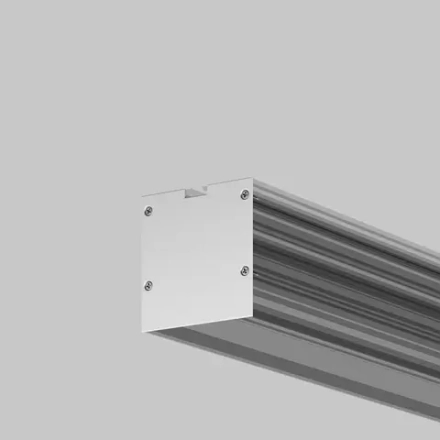 Комплект заглушек (для профиля 50x50) 2 шт., ALM-5050-S-EC 642046. TM Maytoni