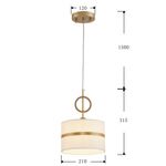 Подвес Mateo 2634-1P. ТМ Favourite