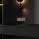 VLS002014 Накладка для светорегулятора поворотно-нажимного, S70 (капучино). (ТМ Maytoni)