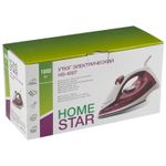 Утюг HOMESTAR HS-4007 (1800Вт, пар,спрей, паровой удар, самоочистка,тефлоновая подошва)