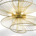 728183 Люстра ZETA 8х40W E14 ЗОЛОТО Lightstar