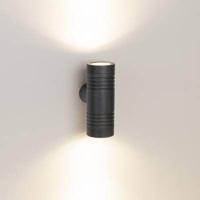 Светильник LGD-RAY-WALL-TWIN-R46-2x3W Day4000 (GR, 24 deg, 230V) (Arlight, IP65 Металл, 3 года)