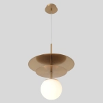 Светильник подвесной Crystal Lux UVA SP1.2 BRASS 3282/201.2