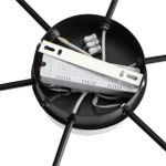 8236/7CL LEDIO LN25 черный, металл/акрил Люстра потолочная с пультом ДУ LED 90W 3000-6000К 220V DIDANA