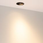 Светильник MS-VORTEX-BUILT-R90-12W Warm3000 (BK-BK, 40 deg, 230V) (Arlight, IP20 Металл, 5 лет)