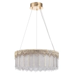 5091/60L L-VISION ODL25 555 золотой/стекло Люстра LED 60W 3700K 4968Лм CLEO