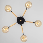 Citilux TIKA CL133151 Люстра поворотная Чёрная