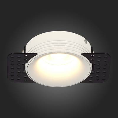 ST218.558.01 Св-к встр. Белый GU10 1*50W  IP20 D85xH30 165-265V Без ламп