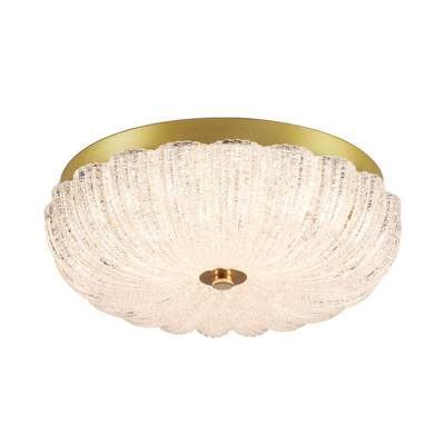 7719/36L PIKO LED SN 40 Светильник металл/стекло/прозрачный/золотой LED 36Вт 3000-6500K D300 IP20 пульт ДУ TESORO