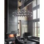 Подвесная люстра Arte lamp EMPIRE A2482SP-84BK, 1хLED