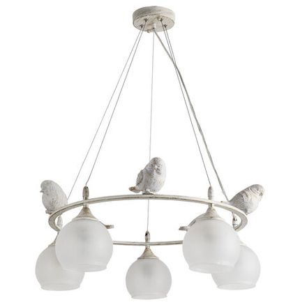 Подвесная люстра Arte Lamp GEMELLI A2150SP-5WG, 5хE27