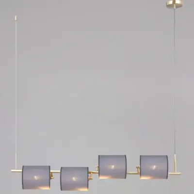IL3080-4ASQ-26 AB DS светильник потолочный ILLUMICO, E27х4
