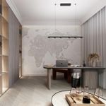 6631/64L HIGHTECH ODL24 155 металл/черный/акрил Подвесной линейный светильник IP20 LED 64W 1667Лм 3000K 220V с раздельным вкл. Верх/низ TURMAN