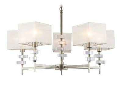 Светильник подвесной LH71331/5 CGD золото E14/5 max 40W D700*850