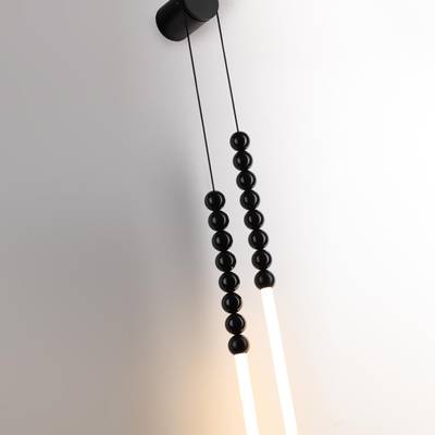 7149/16WL HIGHTECH ODL26 Настенный светильник  черный/акрилл/металл IP20 LED 16W 1200Лм 3500K 300° 220V MONELLA