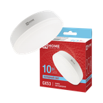 Лампа светодиодная LED-GX53-VC 10Вт таблетка 6500К холод. бел. GX53 950лм 230В IN HOME 4690612020778